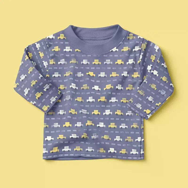 Cars purple long sleeved tshirt