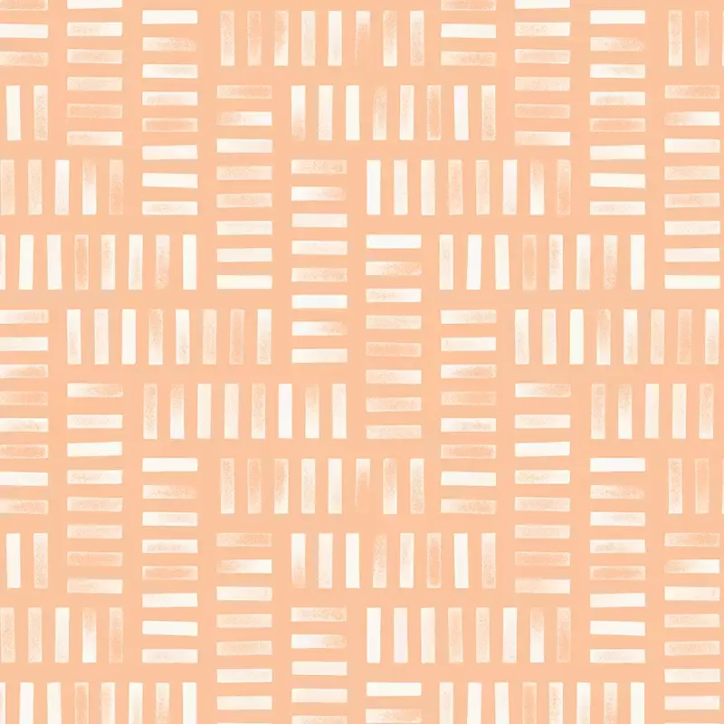 Crosswalks pattern in peach
