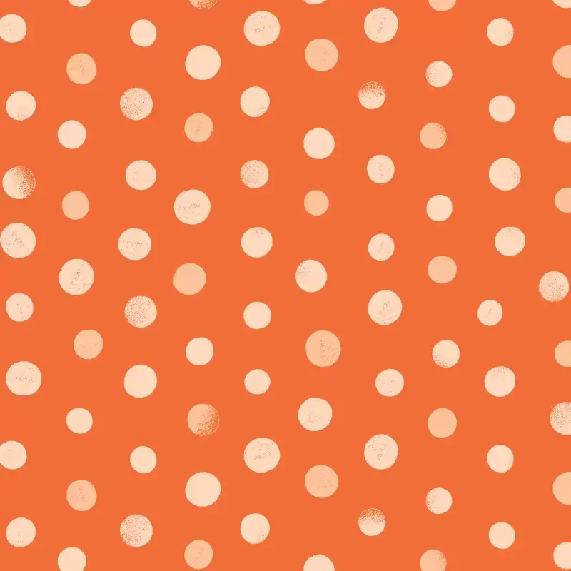 Small polka pattern in red