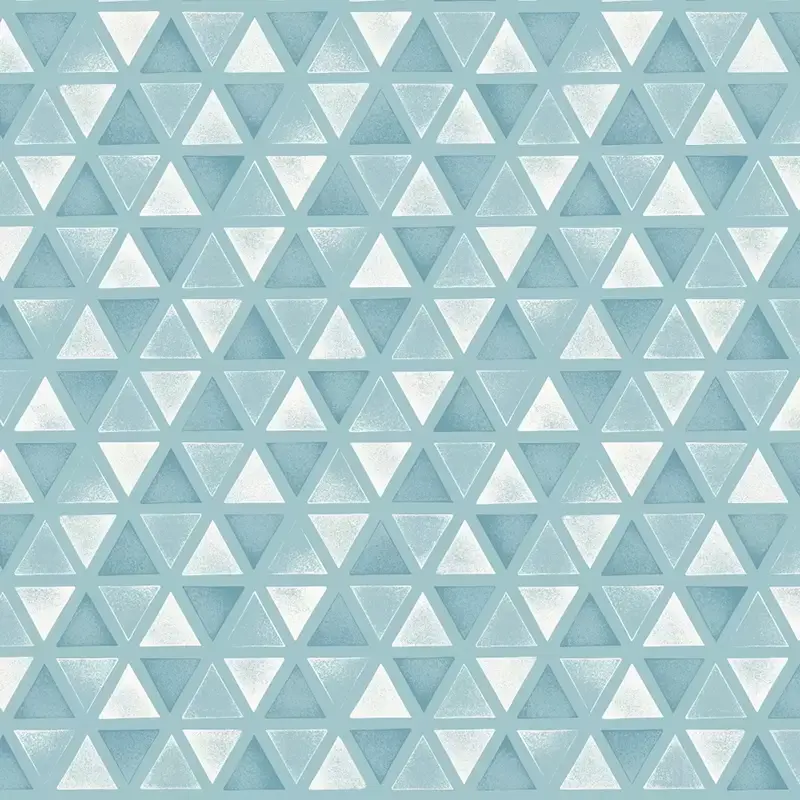Spaceframe pattern in teal