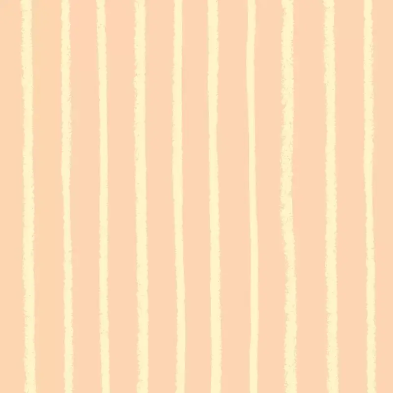 Stripes pattern pale yellow on peach